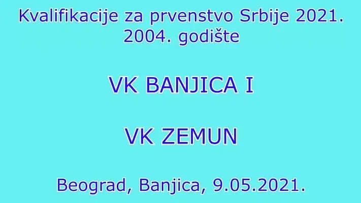 VK Banjica I VK Zemun | Studio Rakita