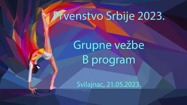 Prvenstvo Srbije gimnastika, grupne vežbe | Studio Rakita